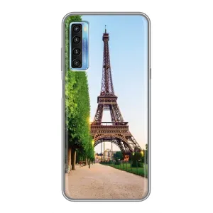 Чехол Эйфелева Башня для TCL 20L - (AlphaPrint) (Дорога в Париж)