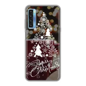 Різдвяні Чохли для TCL 20L (VPrint) (Ялинка яскрава)