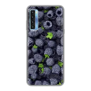 Чехлы с Фруктами для TCL 20L (VPrint) (Ежевика)