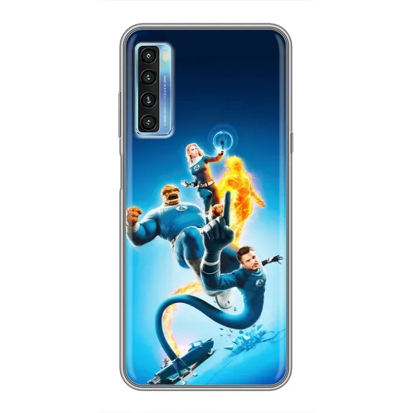 Чохол з принтом «Герої Фантастична Четвірка» для TCL 20L