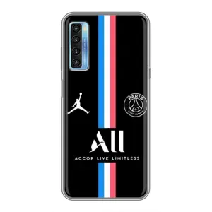 Чохли PSG для TCL 20L (AlphaPrint) (футболка ПСЖ)