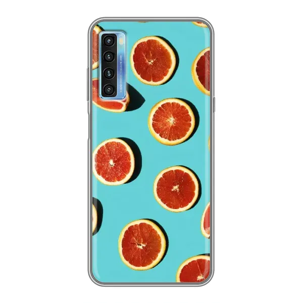 Чехол с принтом «Грейпфрут» для TCL 20L Чехол с принтом «Грейпфрут» для TCL 20L