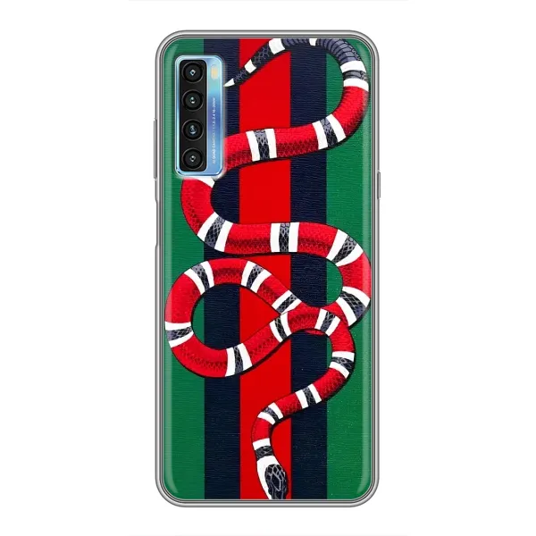 Чохол з принтом «Gucci змія» для TCL 20L