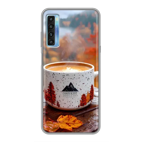 Чохол з принтом «Кава на природі» для TCL 20L Чохол з принтом «Кава на природі» для TCL 20L