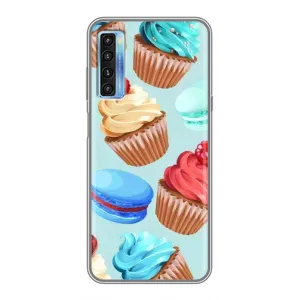 Чехлы с Фруктами для TCL 20L (VPrint) (Кексики)