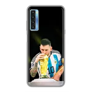Чохли для TCL 20L (Leo чемпіон) (AlphaPrint) (Кубок Мессі)