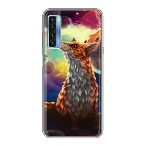 Чохли з картинкою Лисичка для TCL 20L (VPrint) (Лисичка в космосі)