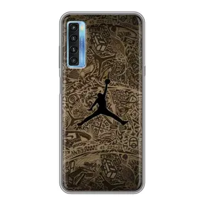 Чохли для TCL 20L - з картинкою JORDAN (AlphaPrint) (Logo Jordan)