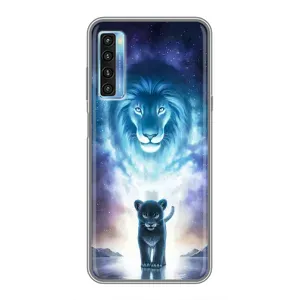 Чохол з картинкою ЛЕВ для TCL 20L (VPrint) (Маленький лев)