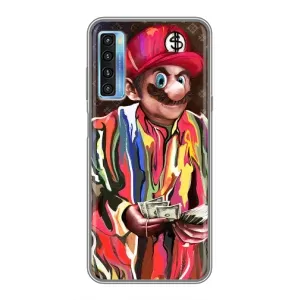 Бренднові Чохли для TCL 20L - (PREMIUMPrint) (Mario LV)