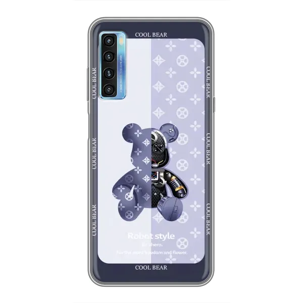 Чохол з принтом «Медведик LV» для TCL 20L