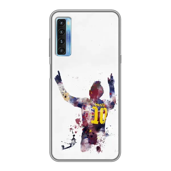 Чохол з принтом «Messi Barca» для TCL 20L