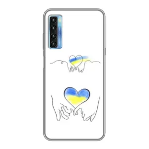 Чохол для Патріота України TCL 20L - (AlphaPrint) (Мир Україні)
