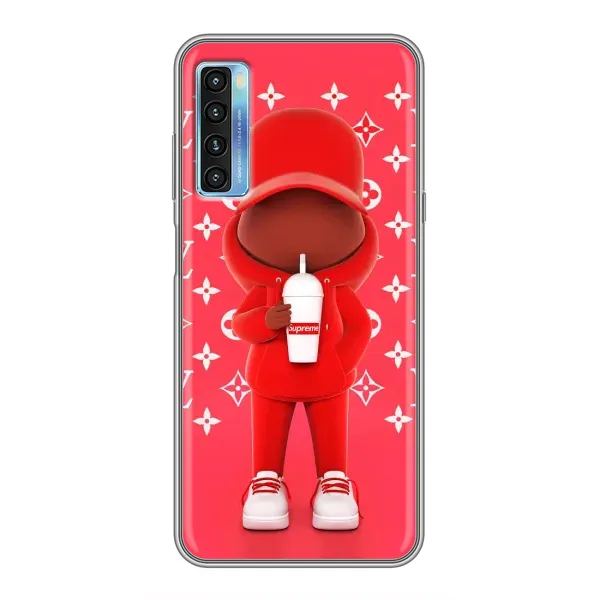 Чохол з принтом «Модний стиль» для TCL 20L
