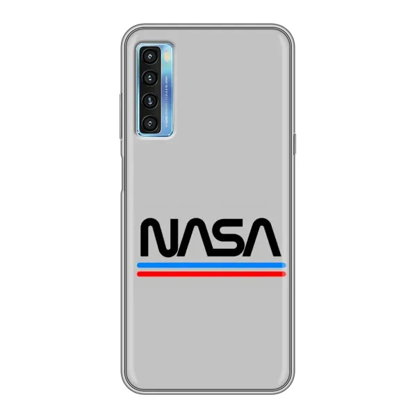Чохол з принтом «NASA» для TCL 20L Чохол з принтом «NASA» для TCL 20L