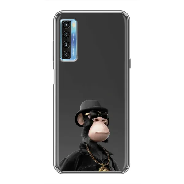 Чохол з принтом «Мавпа NFT» для TCL 20L