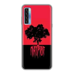 Украинские Чехлы для TCL 20L с картинкой УПА (AlphaPrint) (Патріот)
