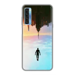 Чохол з людиною павуком для TCL 20L - (AlphaPrint) (Людина павук)