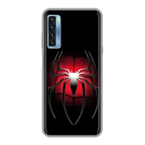 Чохол з людиною павуком для TCL 20L - (AlphaPrint) (Паук марвел)