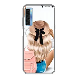 Чохол з друком для TCL 20L - (Мода) (AlphaPrint) (Подорож)