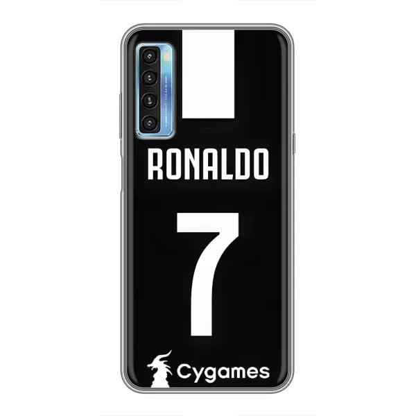 Чехол с принтом «RONALDO 7» для TCL 20L