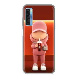 Круті Чохли Луі Віттон для TCL 20L (AlphaPrint) (З Кавою)