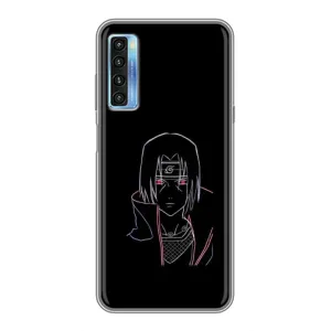 Чохли на тему: Ітачи Учіха для TCL 20L (AlphaPrint) (силует Ітачі)