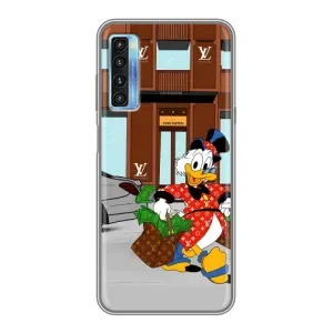 Чехли для TCL 20L - Скрудж МакДак Louis Vuitton (PREMIUMPrint) (Скрудж ЛВ)