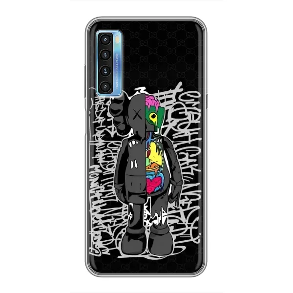 Чохол з принтом «Стиль Bearbrick» для TCL 20L