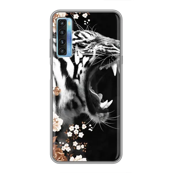 Чохол з принтом «Стильний ТИГР» для TCL 20L