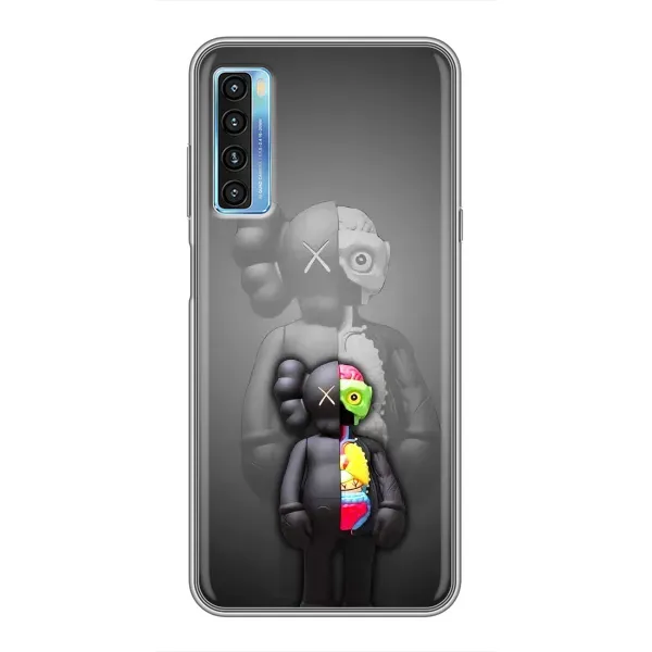 Чохол з принтом «Тіло Bearbrick» для TCL 20L