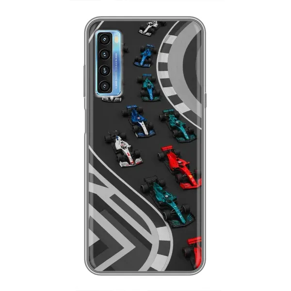 Чохол з принтом «Траса Ф1» для TCL 20L