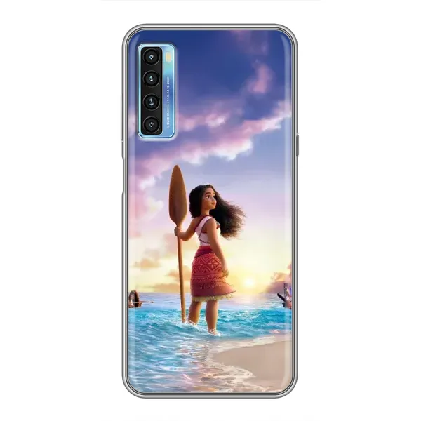 Чохол з принтом «Моана з веслом» для TCL 20L Чохол з принтом «Моана з веслом» для TCL 20L