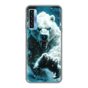 Чохол з принтом «Полярний ведмідь» для TCL 20L