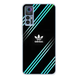 Чохли Адидас для TCL 30 Plus (AlphaPrint) (Адідас з полосами)