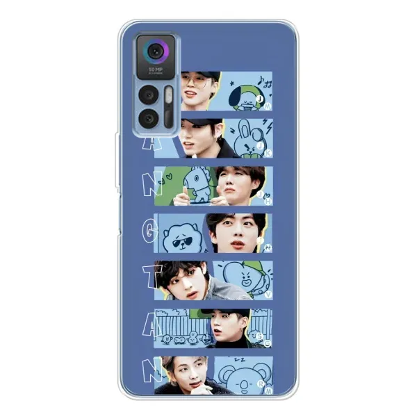 Чохол з принтом «Bangtan» для TCL 30 Plus
