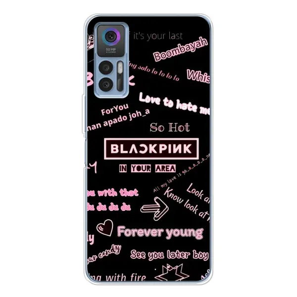 Чехол с принтом «BLACKPINK» для TCL 30 Plus