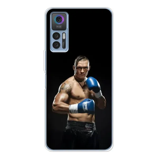 Чохол з принтом «Боксер Усик» для TCL 30 Plus