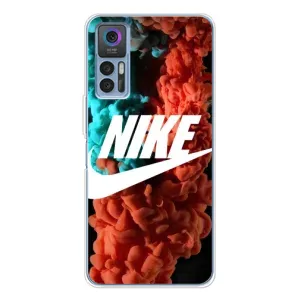 Чохол для TCL 30 Plus - з принтом Найк (AlphaPrint) (Димчастий найк)
