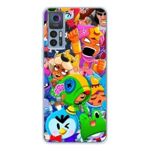 Чехлы Brawl Stars для TCL 30 Plus (AlphaPrint) (Герої Бравл Старс)