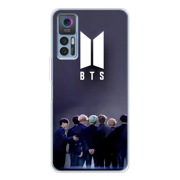 Чохол з принтом «Група BTS» для TCL 30 Plus