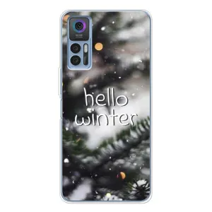 Новорічні, Святкові Чохли для TCL 30 Plus - 2024 год (Hello winter)