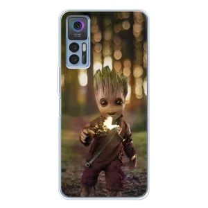 Чехол с принтом «I am Groot» для TCL 30 Plus