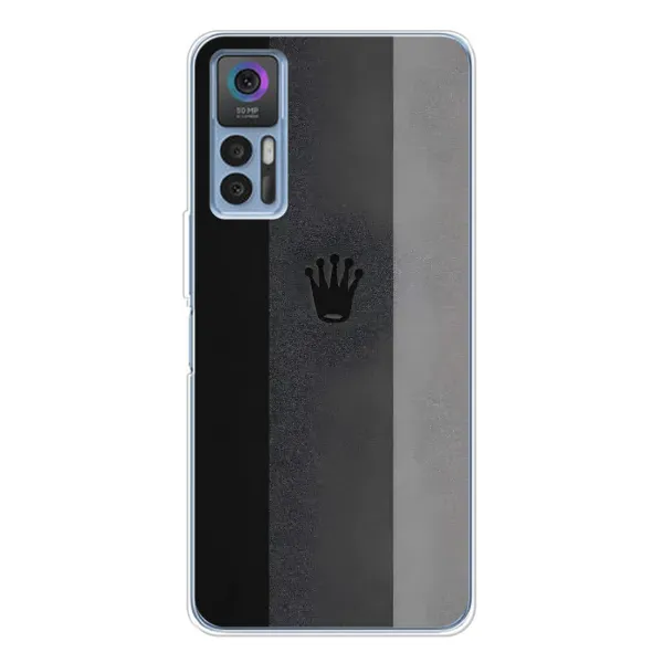 Чехол с принтом «Коронка» для TCL 30 Plus