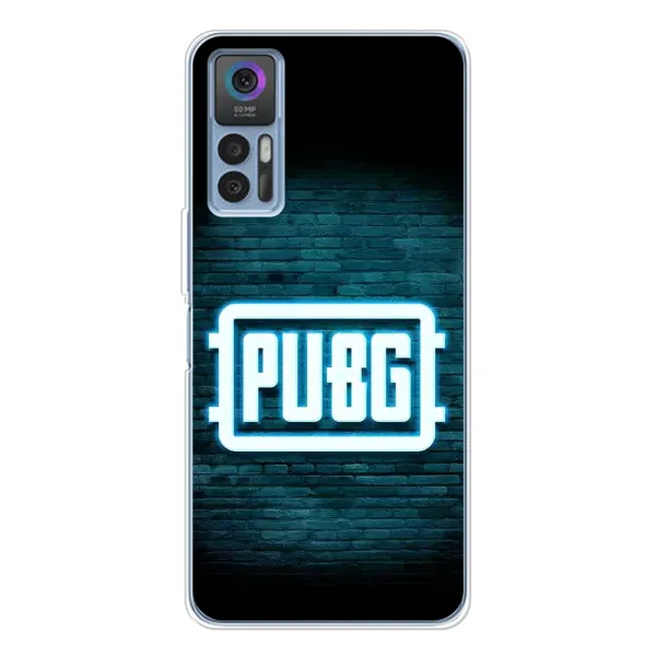 Чохол з принтом «Лого PUBG» для TCL 30 Plus Чохол з принтом «Лого PUBG» для TCL 30 Plus