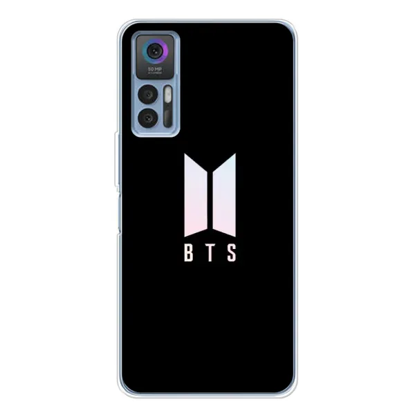 Чохол з принтом «Лого BTS» для TCL 30 Plus