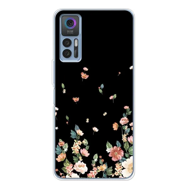 Чехол с принтом «Маленькие цветы» для TCL 30 Plus