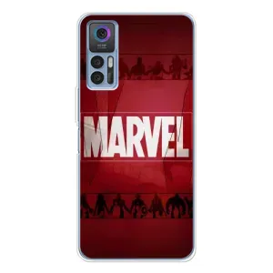 Чехол с принтом «MARVEL» для TCL 30 Plus