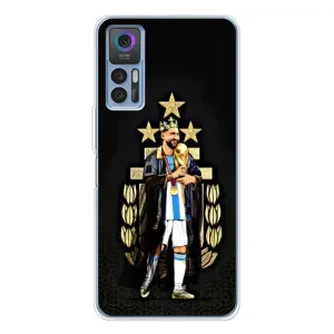 Чохли для TCL 30 Plus (Leo чемпіон) (AlphaPrint) (Мессі Король)