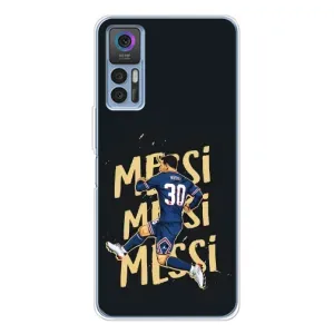 Чохли для TCL 30 Plus (Leo чемпіон) (AlphaPrint) (Messi ПСЖ)
